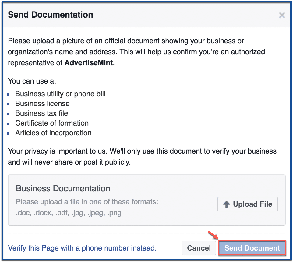 how to pin a document on facebook
