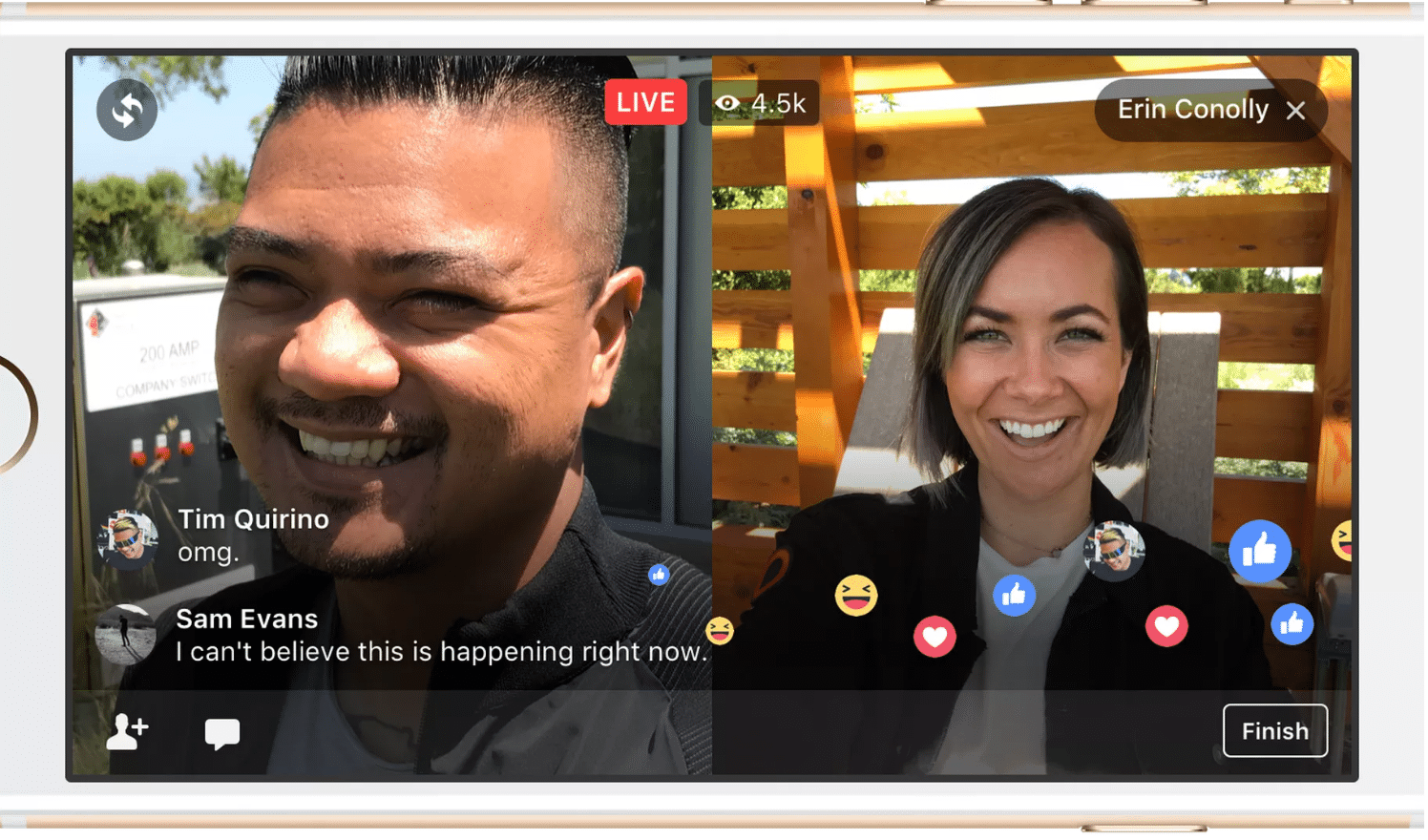 Facebook Live Lets You Add a Colleague to Your Broadcast - AdvertiseMint