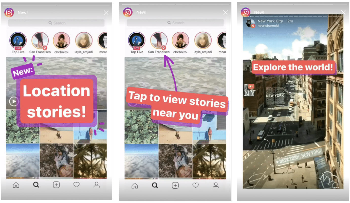 Instagram Officially Rolls Out Location Stories - AdvertiseMint