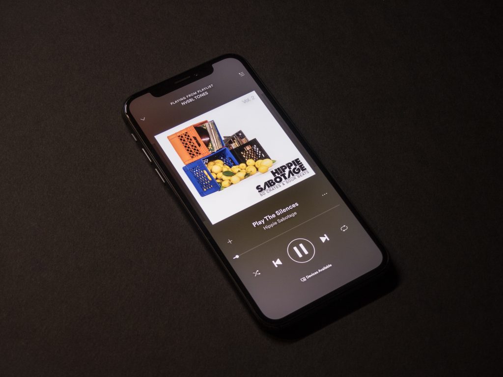 does spotify download music to your phone