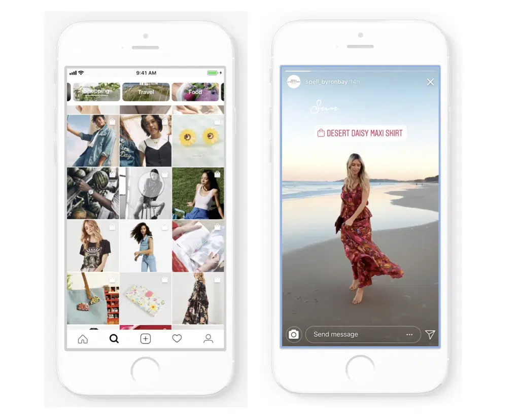 New in Instagram: Shopping in Stories and Explore - AdvertiseMint