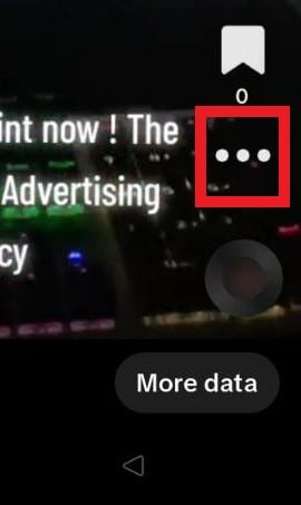 TikTok Spark Ads: 3 dots