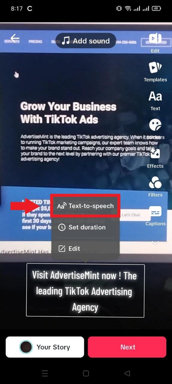 TikTok Text to Speech: use the text to speech app