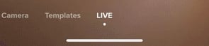 TikTok live shopping: swipe to the right to find Live