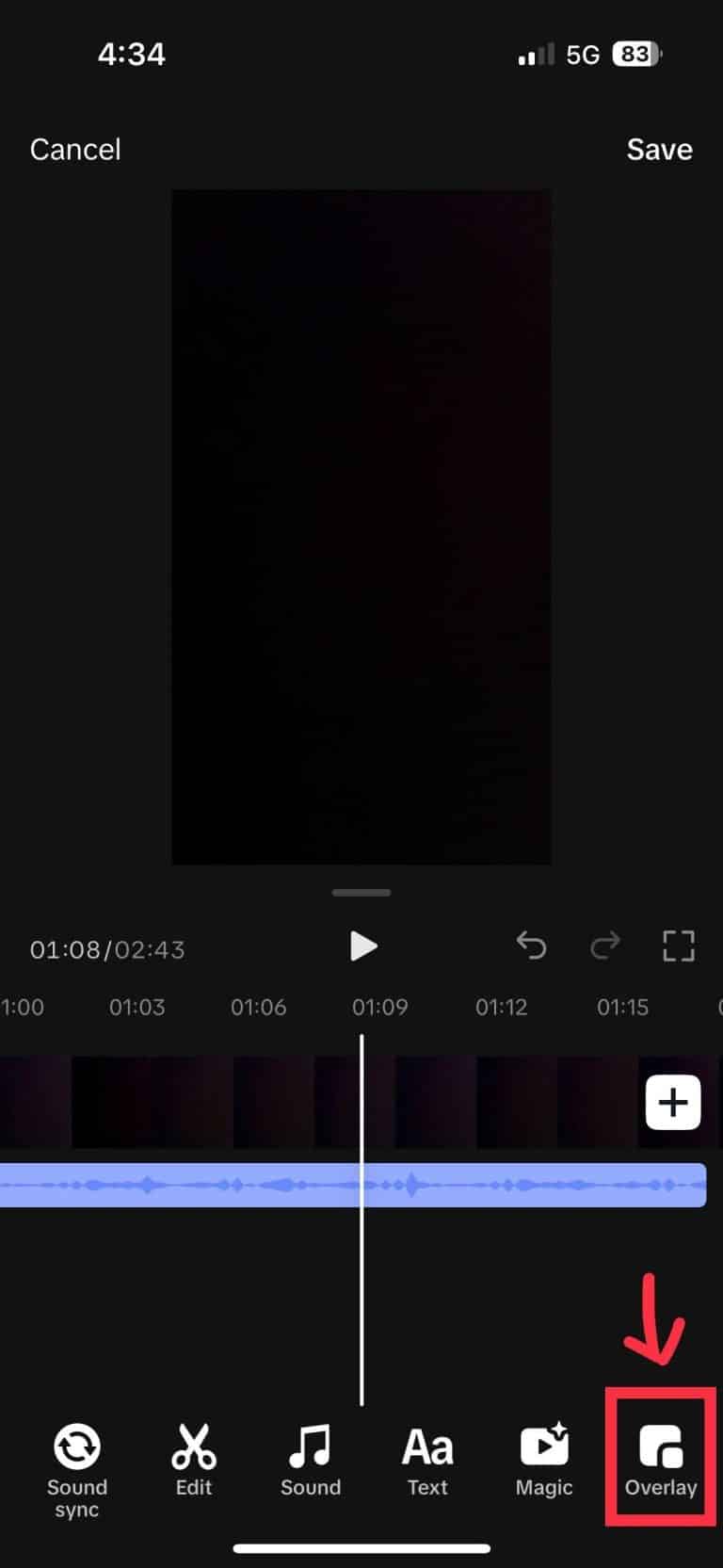 add second sound to tiktok