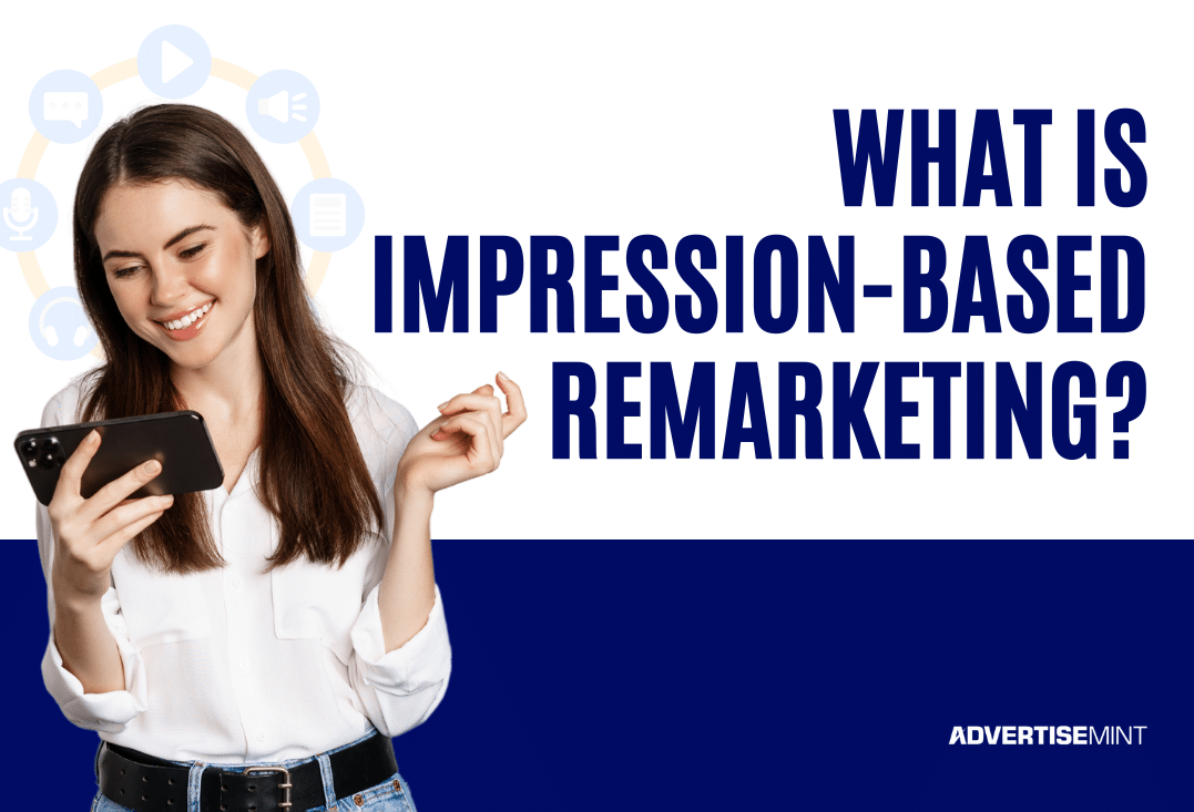 What is impression-based remarketing?